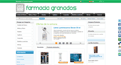 Desktop Screenshot of farmaciagranados.com